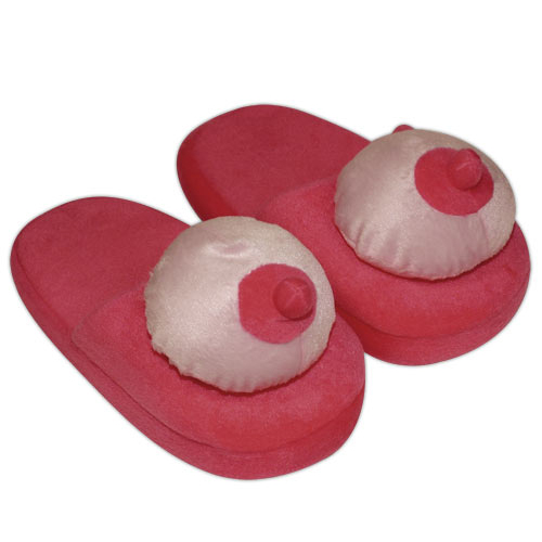 Pink Boob Slippers Pink Boob Slippers